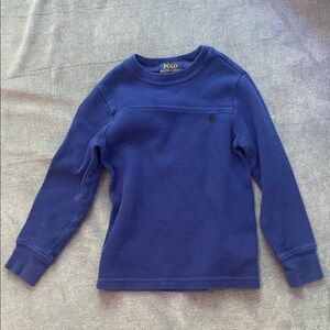 Polo by Ralph Lauren Blue Thermal Long Sleeve